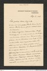 Nachlass Franz Steindachner, Brief von Hans Friedrich Gadow an Franz Steindachner (12.08.1909), Inv.Nr. 148.01, Seite 1